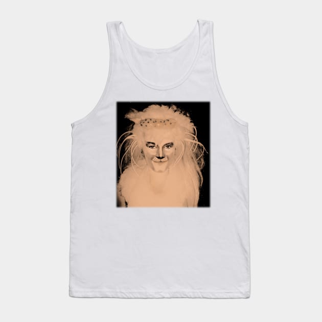 drag queen cat face Tank Top by Marccelus